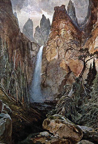 Thomas Moran tower fall